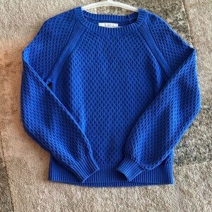 LOFT Royal Blue Knit Sweater